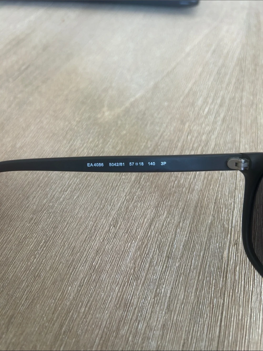 Emporio Armani Black Sunglasses